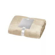   Patura din poliester polar 150x120 cm, catifelata, Everestus, BT04, poliester 240 grame/mp, bej