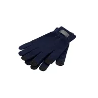   Manusi cu varfuri tactile, 2509E15087, Everestus, 211x110 mm, Poliester, Albastru marin