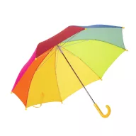   Umbrela de ploaie pentru Copii, Everestus, 2601E13631, Manuala, Maner Curbat, Ø745x655 mm, Poliester, Multicolor