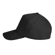   Sapca 5 panouri, Everestus, 2601E13341, 590 mm, Bumbac, Negru