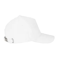 Sapca 5 panouri, Everestus, 2601E13336, 590 mm, Bumbac, Alb