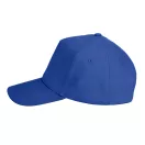 Sapca 5 panouri, Everestus, 2601E13338, 590 mm, Bumbac, Albastru Royal