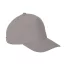 Sapca 5 panouri, Everestus, 2601E13340, 590 mm, Bumbac, Gri deschis