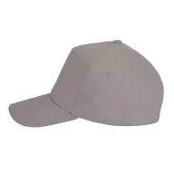   Sapca 5 panouri, Everestus, 2601E13340, 590 mm, Bumbac, Gri deschis