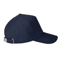   Sapca 5 panouri, Everestus, 2601E13337, 590 mm, Bumbac, Albastru marin