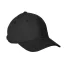 Sapca 6 panouri, Everestus, 2601E13601, 590 mm, Bumbac, Negru