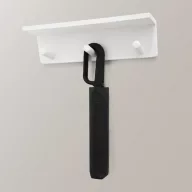   Umbrela de buzunar, Everestus, 2610E18589, Ø1170x425 mm, Poliester, Negru