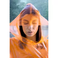 Waterproof poncho, Transparent