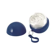 Waterproof poncho, Blue