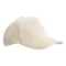 Cap, 100% cotton, Natural