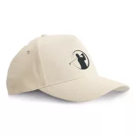 Cap, 100% cotton, Natural
