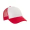 Cap, Polyester and mesh, Red