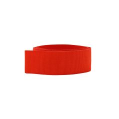 Ribbon for hat, 100% polyester, Red