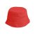 Bucket hat for children, Polyester, Red