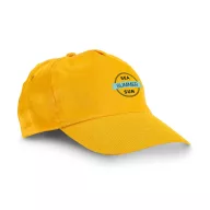 Cap, Polyester, Yellow