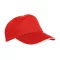 "Sandwich" cap, Polyester, Red