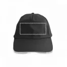 "Sandwich" cap, Polyester, Red