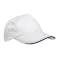 "Sandwich" cap, Polyester, White