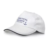 "Sandwich" cap, Polyester, White