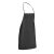 Apron, Non-woven: 80 g/m², Black