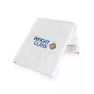   Prosop gimnastica, bumbac, 50x80 cm, Everestus, SPF005, alb, saculet sport inclus