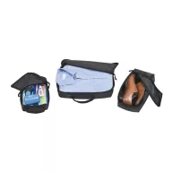   Set 3 gentute pentru bagaj, 2509E17290, Everestus, 38.1x8.9x30.5 cm, Poliester, Negru