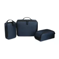   Set 3 gentute pentru bagaj, 2509E17291, Everestus, 38.1x8.9x30.5 cm, Poliester, Albastru navy