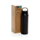 Sticla termoizolanta, 470 ml, 2509E16994, Aviana, 23.8xØ 6.5 cm, Otel, Polipropilena, Negru