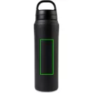 Sticla termoizolanta, 470 ml, 2509E16994, Aviana, 23.8xØ 6.5 cm, Otel, Polipropilena, Negru