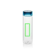   Sticla de apa bidon sport, Vinga, 42FEB231070, 600 ml, 21.5xØ6.5 cm, Polietilena, Albastru