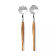   Set 2 tacamuri, Vinga, 42FEB232058, 5.5x28.5x2 cm, Lemn, Otel, Maro