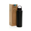 Sticla termoizolanta, 740 ml, 2509E16996, Aviana, 27.6xØ 7.5 cm, Otel, Polipropilena, Negru
