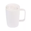 Cana termos, 450 ml, 2509E16991, Aviana, 12.8xØ 8.4 cm, Otel, Polipropilena, Alb