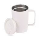 Cana termos, 450 ml, 2509E16991, Aviana, 12.8xØ 8.4 cm, Otel, Polipropilena, Alb
