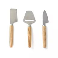   Set branzeturi, Vinga, 42FEB231623, 5.6x18x2 cm, Lemn, Otel, Maro
