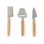 Set branzeturi, Vinga, 42FEB231623, 5.6x18x2 cm, Lemn, Otel, Maro