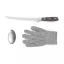 Set cutit fillet cu manusa, Vinga, 42FEB232046, 3x33x1 cm, Otel, Argintiu