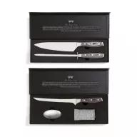   Set cutit fillet cu manusa, Vinga, 42FEB232046, 3x33x1 cm, Otel, Argintiu