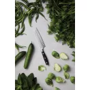 Cutit Santoku, Vinga, 42FEB232048, 25.5x3x1 cm, Otel, Argintiu