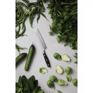   Cutit Santoku, Vinga, 42FEB232048, 25.5x3x1 cm, Otel, Argintiu
