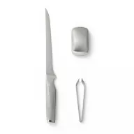   Set cutit fillet, Vinga, 42FEB232041, 33x1.8x2.7 cm, Otel, Argintiu
