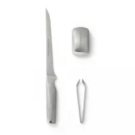   Set cutit fillet, Vinga, 42FEB232041, 33x1.8x2.7 cm, Otel, Argintiu