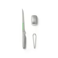   Set cutit fillet, Vinga, 42FEB232041, 33x1.8x2.7 cm, Otel, Argintiu