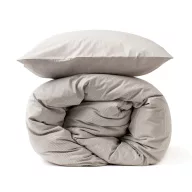   Set asternuturi de pat, 2509E17390, Vinga, 210x150x0.5 cm, Bumbac, Gri