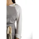 Sort de bucatarie, Vinga, 42FEB235000, 95 x 70 x 0.5 cm, Bumbac, Gri