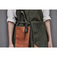   Sort de bucatarie, Vinga, 42FEB230679, Unisex, 90x70x0.5 cm, Bumbac, Verde