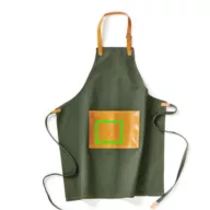   Sort de bucatarie, Vinga, 42FEB230679, Unisex, 90x70x0.5 cm, Bumbac, Verde