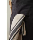 Sort de bucatarie, Vinga, 42FEB230682, Unisex, 90x70x0.5 cm, Bumbac, Negru