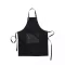 Sort de bucatarie, Vinga, 42FEB230680, Unisex, 90x70x0.5 cm, Bumbac, Negru
