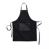  Sort de bucatarie, Vinga, 42FEB230680, Unisex, 90x70x0.5 cm, Bumbac, Negru